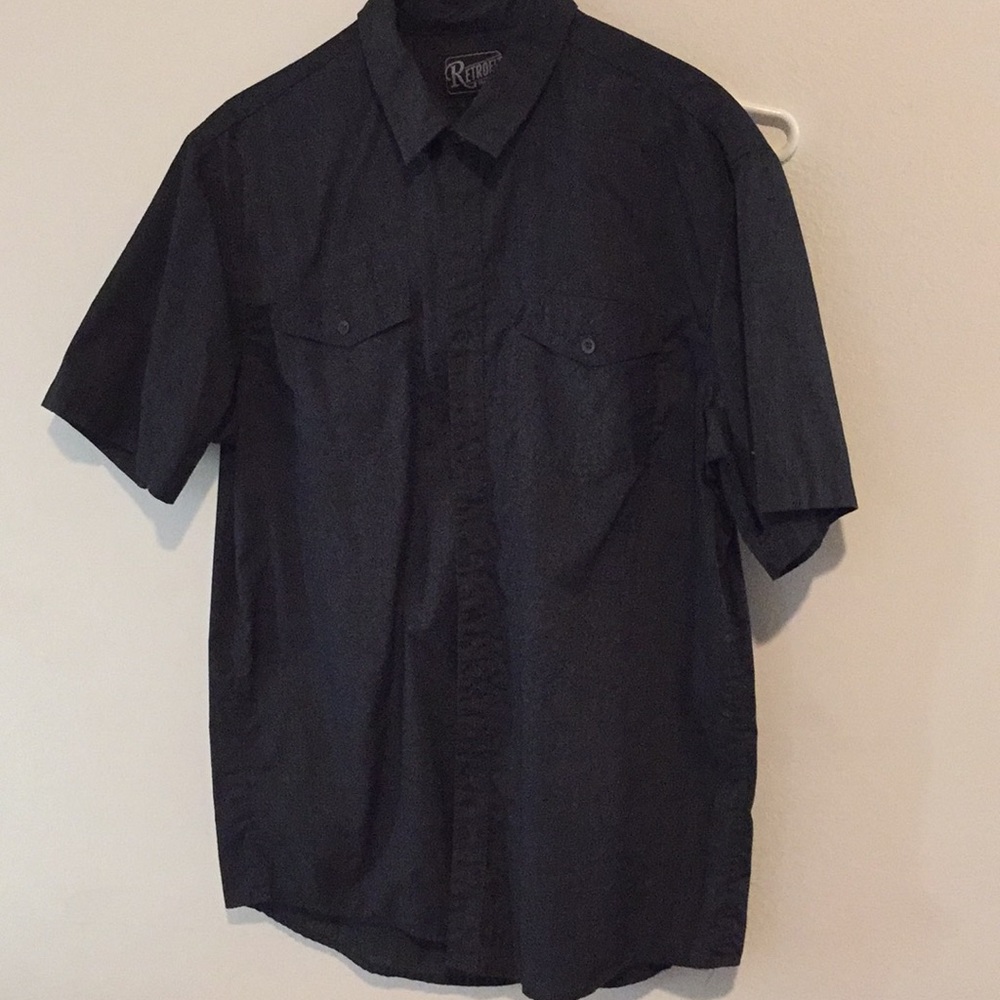Button up collared shirt